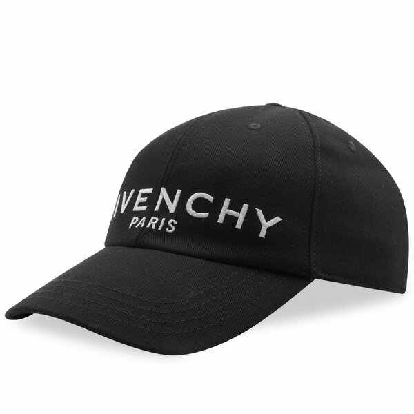 ジバンシー メンズ 帽子 アクセサリー Givenchy College Logo Cap Black
