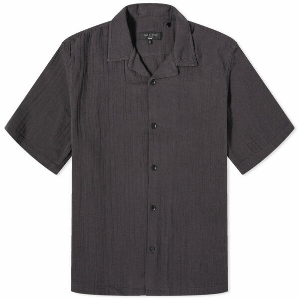 ラグアンドボーン メンズ シャツ トップス Rag Bone Avery Vacation Shirt Black