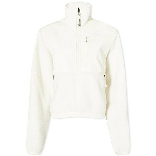 ノースフェイス レディース パーカー・スウェットシャツ アウター The North Face Ripstop Denali Fleece Jacket White