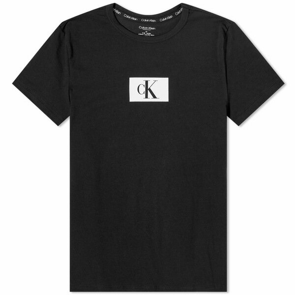 カルバンクライン レディース シャツ トップス Calvin Klein Crew Neck T-Shirt Black