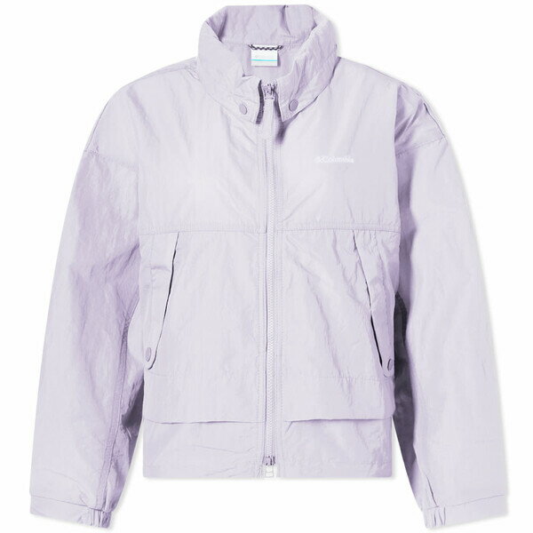 コロンビア ウィンドブレーカー レディース コロンビア レディース ジャケット＆ブルゾン アウター Columbia Parachute Windbreaker Purple