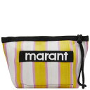 CUx} fB[X {XgobO obO Isabel Marant toile Powden Clutch Yellow