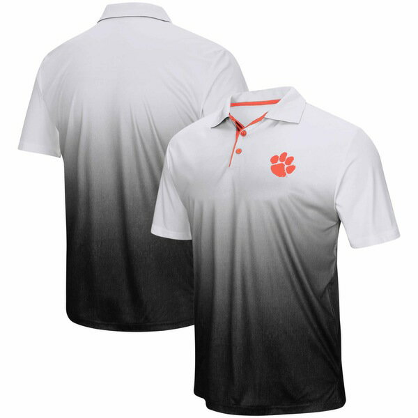 コロシアム メンズ ポロシャツ トップス Clemson Tigers Colosseum Magic Team Logo Polo Gray