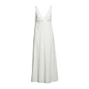 ドライコーン レディース ワンピース トップス Midi dresses Ivory