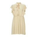 レッドヴァレンティノ レディース ワンピース トップス Short dresses Light yellow