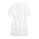 スーベニアー レディース ワンピース トップス Short dresses White