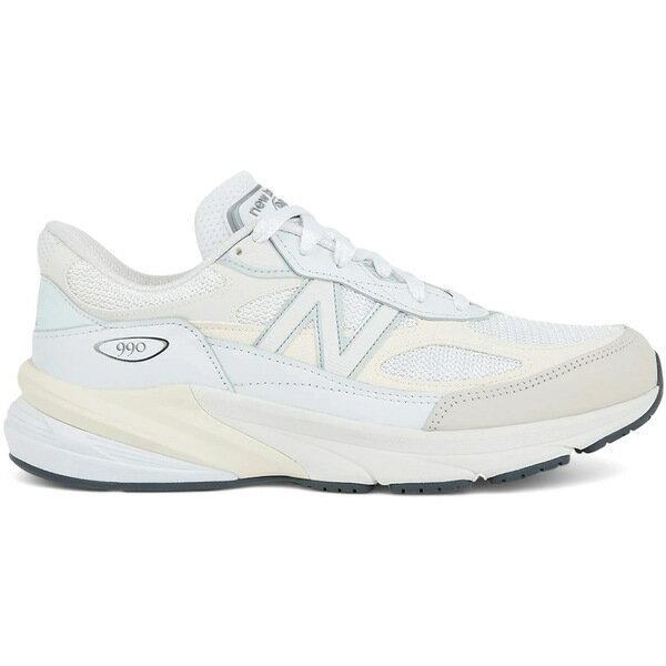New Balance ニューバランス メンズ スニーカー 【New Balance 990v6 MiUSA White Sea Salt】 サイズ US_6(24.0cm) White/Sea Salt