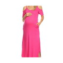 ホワイトマーク レディース ワンピース トップス Maternity Lexi Maxi Dress Fuchsia