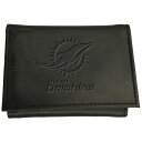 Go[O[G^[vCY Y z ANZT[ Miami Dolphins Hybrid TriFold Wallet Black