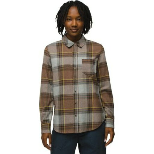 プラーナ レディース カットソー トップス Golden Canyon Flannel Shirt - Women's Earthbound プラーナ レディース カットソー トップス Golden Canyon Flannel Shirt - Women's Earthbound