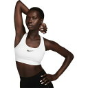 ナイキ レディース フィットネス スポーツ Swoosh Med Sports Bra - Women's White/Stone Mauve/Black