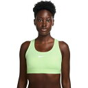 ナイキ レディース フィットネス スポーツ Swoosh Med Sports Bra - Women's Barely Volt/White