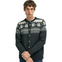 ダールオブノルウェイ メンズ ニット&セーター アウター Veafjord Jacket - Men's Dark Charcoal/Smoke/Cream