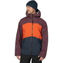 フライロー メンズ スノーボード スポーツ Malone Jacket - Men's Galaxy/Sandstone/Night