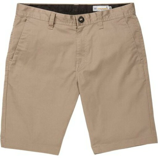 ボルコム メンズ カジュアルパンツ ボトムス Frickin Modern Stretch 21 Short - Men's Khaki ボルコム メンズ カジュアルパンツ ボトムス Frickin Modern Stretch 21 Short - Men's Khaki