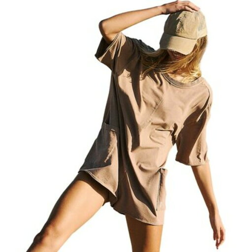 エフピームーブメント レディース ワンピース トップス Hot Shot T-Shirt Romper Coddy - Women's Mocha Latte エフピームーブメント レディース ワンピース トップス Hot Shot T-Shirt Romper Coddy - Women's Mocha Latte