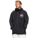 クイックシルバー メンズ スノーボード スポーツ High In The Hood Jacket - Men's True Black