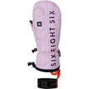 シックスエイトシックス メンズ 手袋 アクセサリー Team Merino Mitten Dusty Mauve(4)
