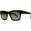 エレクトリック レディース サングラス&アイウェア アクセサリー Crasher 53 Polarized Sunglasses - Women's Gloss Black/Polarized Grey