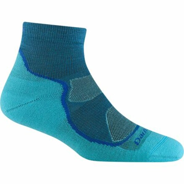 ダーンタフ レディース 靴下 アンダーウェア Light Hiker 1/4 Lightweight Cushion Sock - Women's Cascade