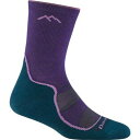 ダーンタフ レディース 靴下 アンダーウェア Light Hiker Micro Crew Light Cushion Sock - Women's Grape