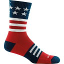 ダーンタフ メンズ 靴下 アンダーウェア Captain Stripe Micro Crew Lightweight Cushion Sock - Men's ...