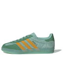 adidas アディダス レディース スニーカー 【adidas GAZELLE INDOOR Shoes 'Green Orange'】 サイズ US_W_11.5(4)