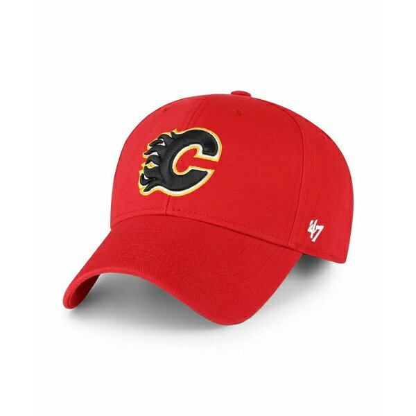 47ブランド レディース 帽子 アクセサリー Men's Red Calgary Flames Legend MVP Adjustable Hat Red