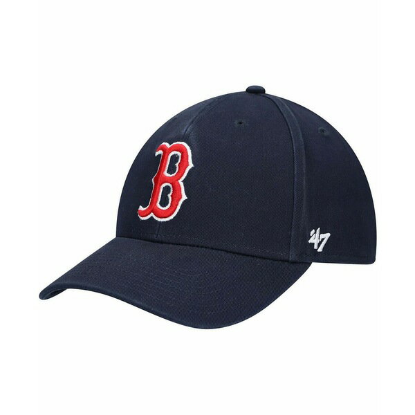 47ブランド レディース 帽子 アクセサリー Men's Navy Boston Red Sox Legend MVP Adjustable Hat Navy