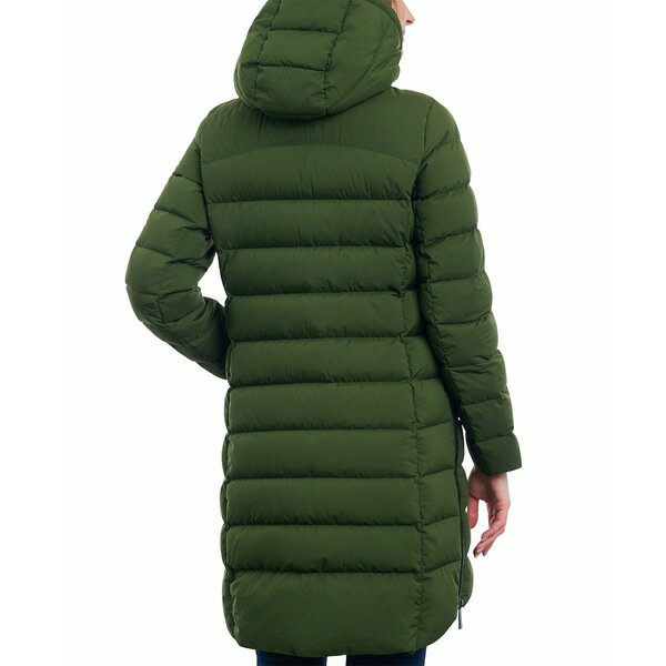 マイケルコース レディース ジャケット＆ブルゾン アウター Women 039 s Hooded Faux-Leather-Trim Puffer Coat, Created for Macy 039 s Jade