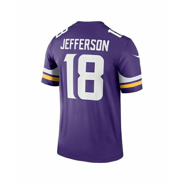 ナイキ レディース Tシャツ トップス Men's Justin Jefferson Purple Minnesota Vikings Legend Jersey Purple