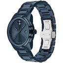 モバド モバド レディース 腕時計 アクセサリー Men's Swiss Bold Verso Blue Ion-Plated Steel Bracelet Watch 42mm Blue