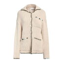 【送料無料】 ストーリーエムエフジー レディース カーディガン アウター Cardigans Beige