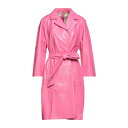 【送料無料】 メゾン ラヴィニアツーラ レディース ジャケット＆ブルゾン アウター Overcoats Fuchsia