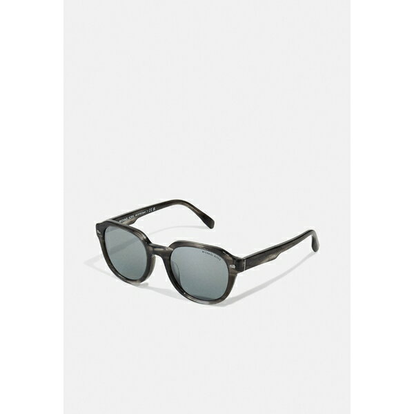 ޥ륳  󥰥饹 ꡼ EGER - Sunglasses - black horn/grey mirror gradient