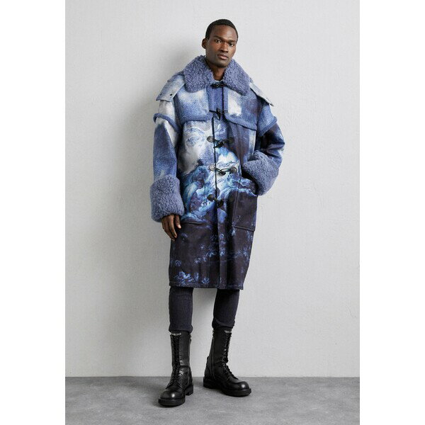 ロベルトカヴァリ メンズ ジャケット＆ブルゾン アウター WILD LEDA MONTGOMERY - Classic coat - indigo