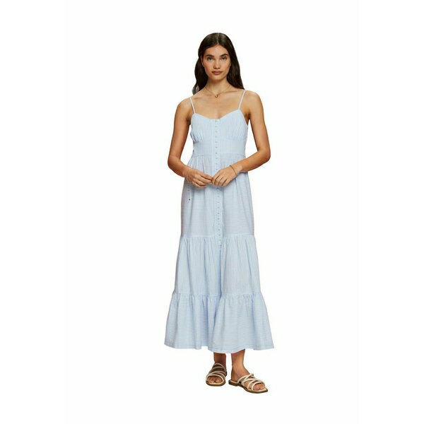 エスプリ レディース ワンピース トップス TRGER - Maxi dress - light blue