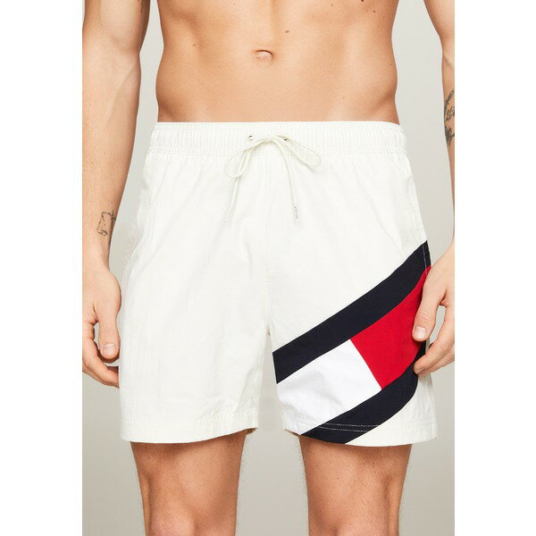 g~[ qtBK[ Y T_ V[Y MEDIUM DRAWSTRING - Swimming shorts - ivory