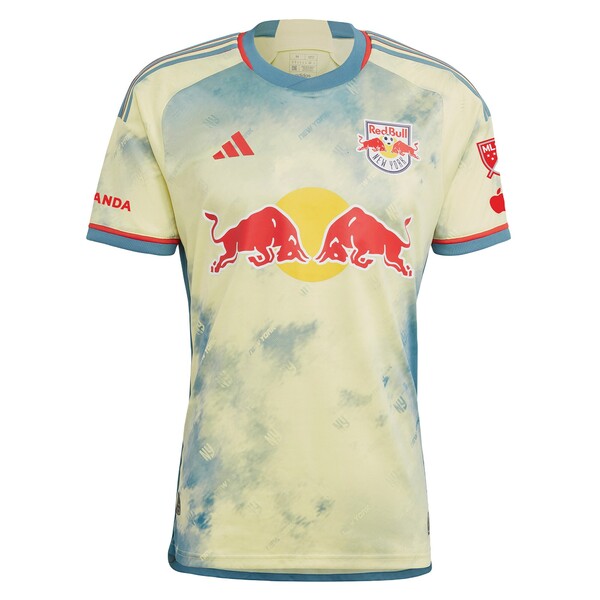 楽天astyアディダス メンズ ユニフォーム トップス Daniel Edelman New York Red Bulls adidas 2023 Daniel Patrick Kit Authentic Jersey Yellow