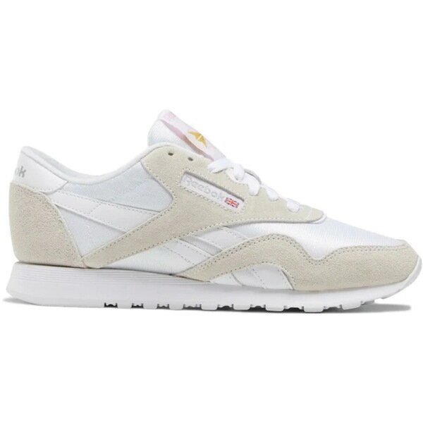 Reebok ꡼ܥå ǥ ˡ Reebok Classic Nylon  US_W_6W White Light Grey (Women's)