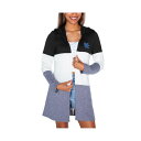 ゲームデイ レディース ニット&セーター アウター Women's Black Kentucky Wildcats Color Block Hooded Car...