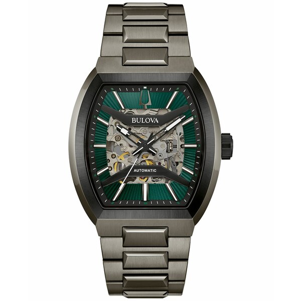 ■ブランド Bulova (ブロバ)■商品名 Men's Maquina Automatic Gray Stainless Steel Bracelet Watch 40mm■こちらの商品は米国・ヨーロッパからお取り寄せ商品となりますので、 お届けまで10日〜2週間前後お時間頂いております。 ■各ブランド・商品・デザインによって大きな差異がある場合がございます。 ■あくまで平均的なサイズ表ですので、「参考」としてご利用ください。 ■店内全品【送料無料】です！（※沖縄・離島は別途送料3,300円がかかります）