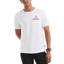 ナウティカ メンズ シャツ トップス Men's Keep Calm Classic-Fit Graphic T-Shirt Bright White(4)