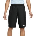 ナイキ メンズ ハーフ＆ショーツ ボトムス Nike Men 039 s NikeCourt Dri-FIT Victory 11” Tennis Shorts Black/White