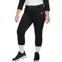 ~Ym fB[X jO X|[c Mizuno Women's Belted Stretch Softball Pants Black