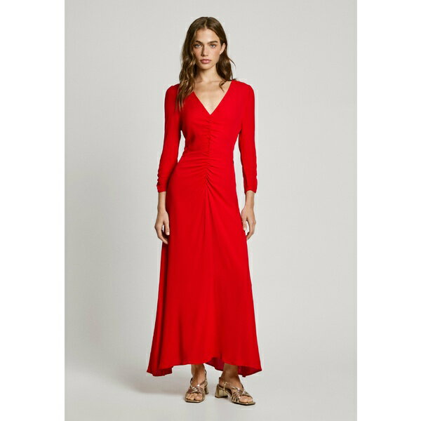 ペペジーンズ レディース ワンピース トップス COCO - Maxi dress - red