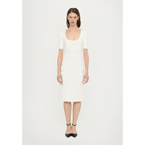 エルベレジェ レディース ワンピース トップス THE MARIANNE DRESS - Jumper dress - alabaster エルベレジェ レディース ワンピース トップス THE MARIANNE DRESS - Jumper dress - alabaster