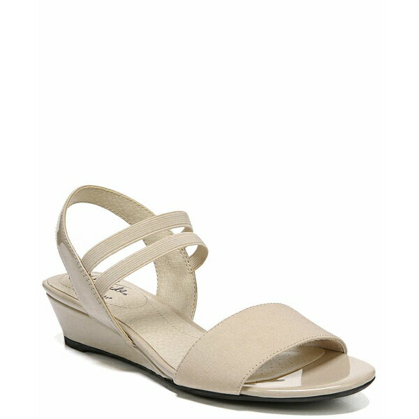 ライフストライド レディース サンダル シューズ Women 039 s Yolo Ankle Strap Wedge Sandals Tender Taupe