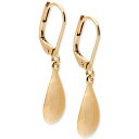 t[ fB[X sAXCO ANZT[ 14k Hammered Teardrop Drop Earrings Gold