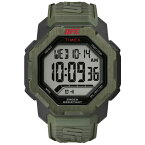 タイメックス メンズ 腕時計 アクセサリー UFC Men's Knockout Digital Green Polyurethane Watch, 48mm Green